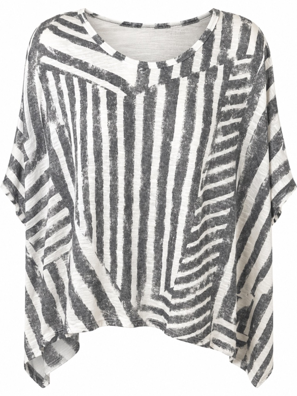 ELLA MOSS Slub-Knit Relaxed Fit Top NWOT